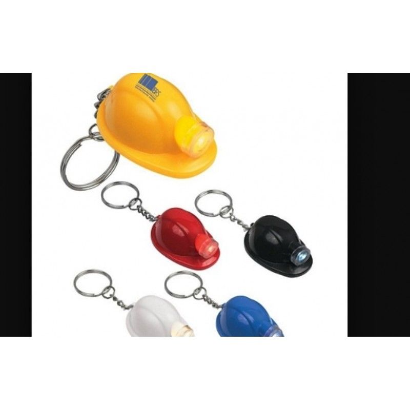 Promotional Hard Hat Led Key Chain