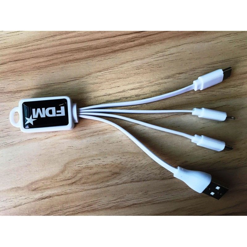 Promotional 4 in 1 USB Cable