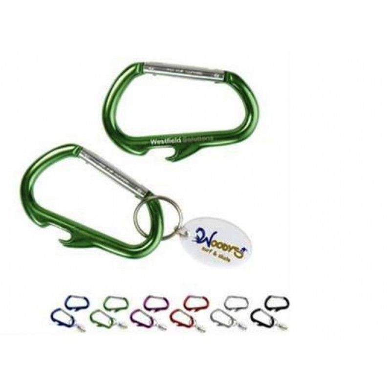 Promotional Carabiner Bottle Opener