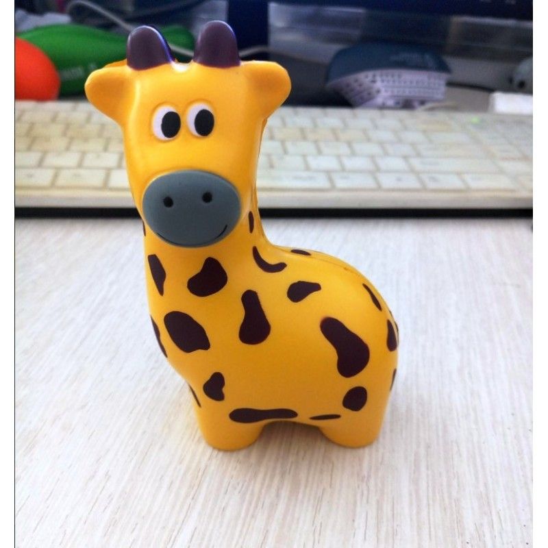 Promotional giraffe pu ball