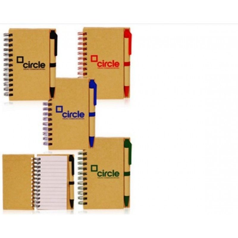 Promotional 2.75 x 4.75 in Mini Custom Spiral Notebooks