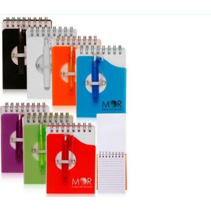 Promotional 3 x 4.25 in Mini Custom Jotter Pads with Pen