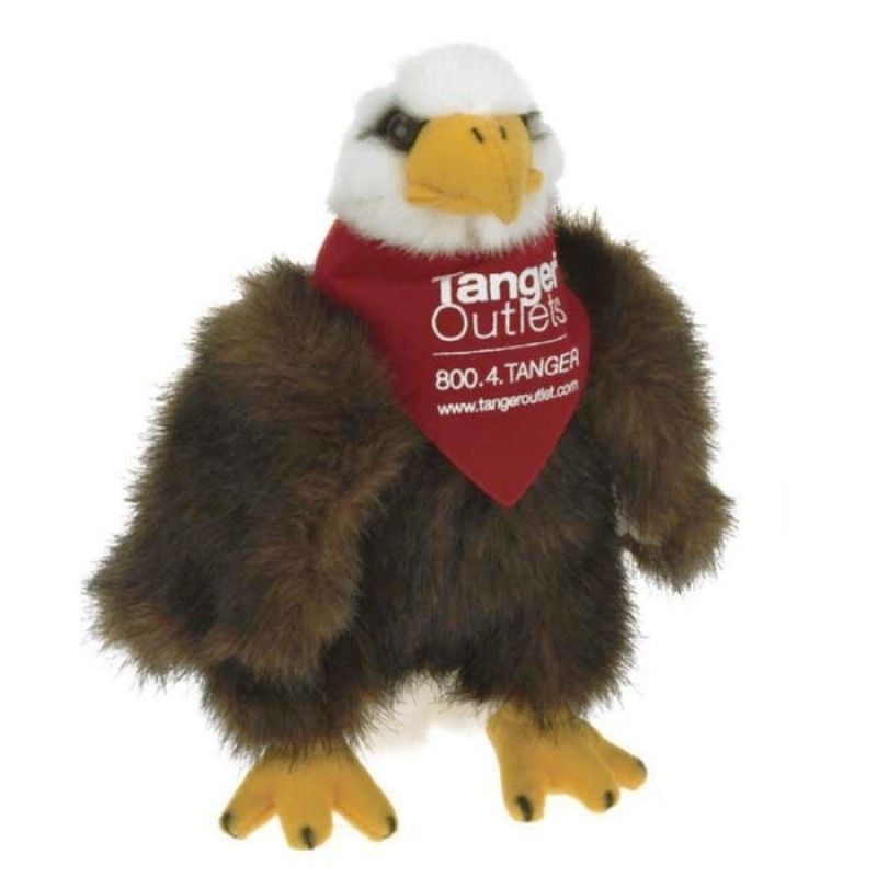 Promotional 8.5" Bald Eagle Plush Beanie Stuffed Animal