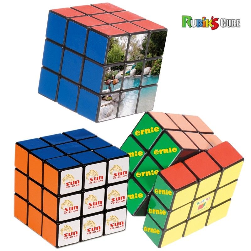 Promotional Rubik's 9 Panel Full Size Stock Cube