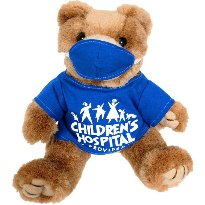 Promotional 8" Kirby Bear - Royal Blue Scrubs