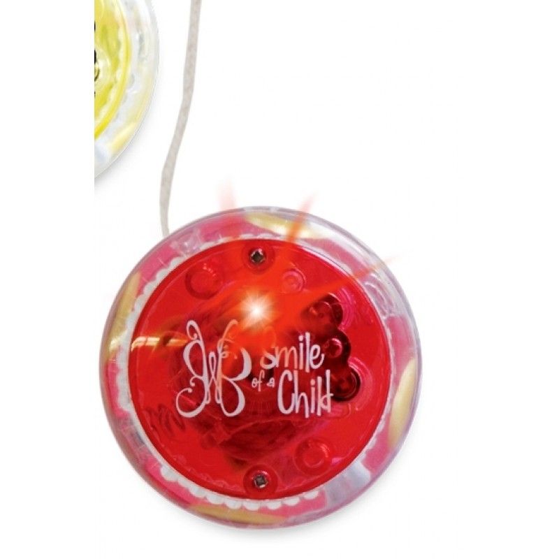 Promotional Red Lighted Yo-yo With Red LED