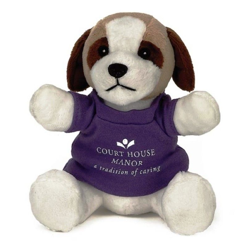 Promotional 7" Extra Soft St. Bernard Stuffed Animal