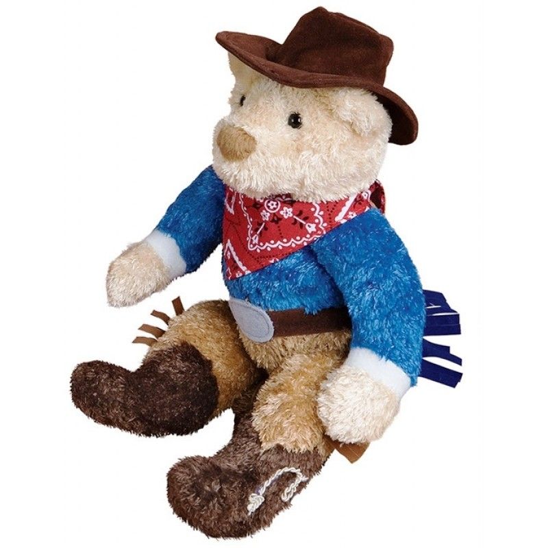 Promotional 11" Stuffed Western Rodeo The Kid Bear