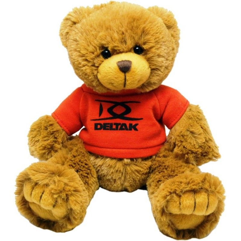 Promotional 9" Peter Bear -tan W/Accessory And Imprint