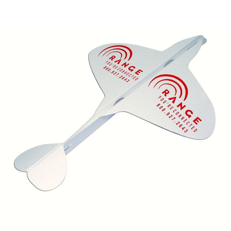 Promotional Elliptic Penny Paper Airplanes