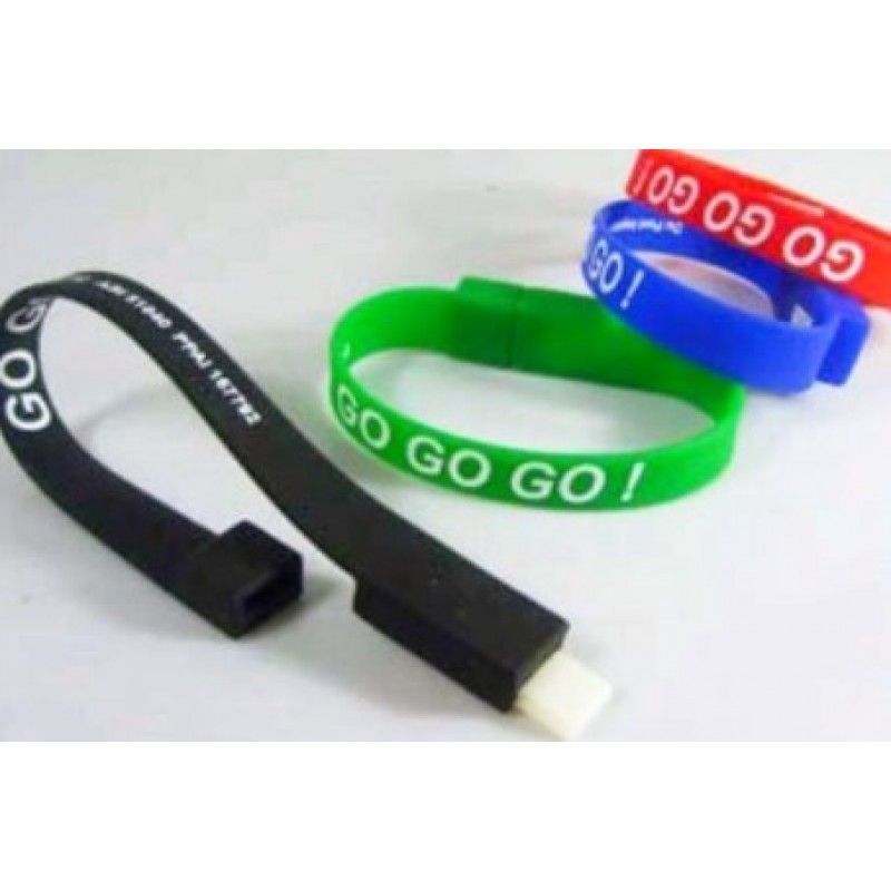 Promotional Bracelet USB Flash Memory Stick 4GB/8GB